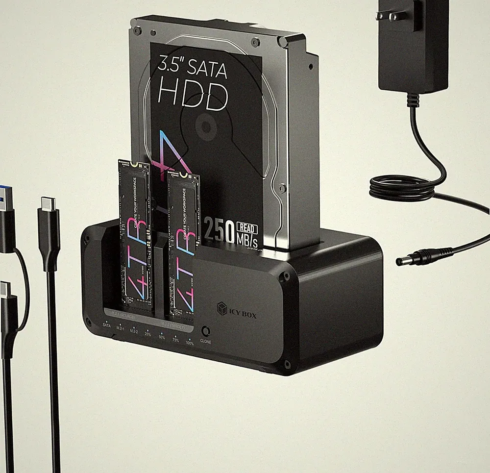 M.2 hard drive cloner